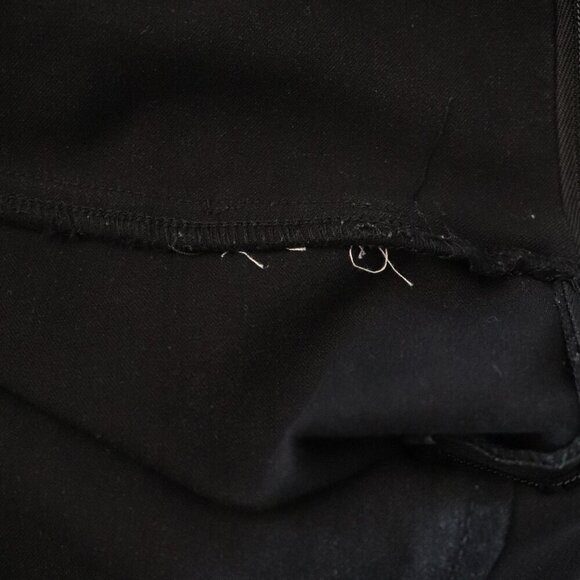 Wilfred Free Women's Black Sz 2 Straight Leg Casual Side Zip High Rise Pants - Picture 11 of 11